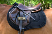 General Purpose Mesh Saddle Pad with Quick Dry Cotton Lining in Navy, White, or Black