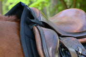 General Purpose Mesh Saddle Pad with Quick Dry Cotton Lining in Navy, White, or Black