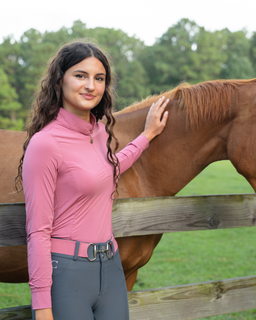 Cool and Comfortable Rose Sun Shirt