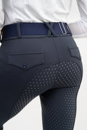 Navy Blue Mid-Weight Winter Full Seat Breeches