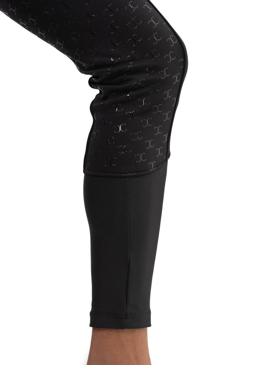 Ultra Warm Arctic Winter Tights in Black