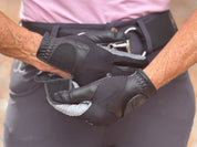 Oil-Tac Copper Tech™️ Leather Premium Riding Glove in Black