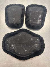 22” Fleece Pads in Black