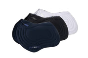 General Purpose Mesh Saddle Pad with Quick Dry Cotton Lining in Navy, White, or Black