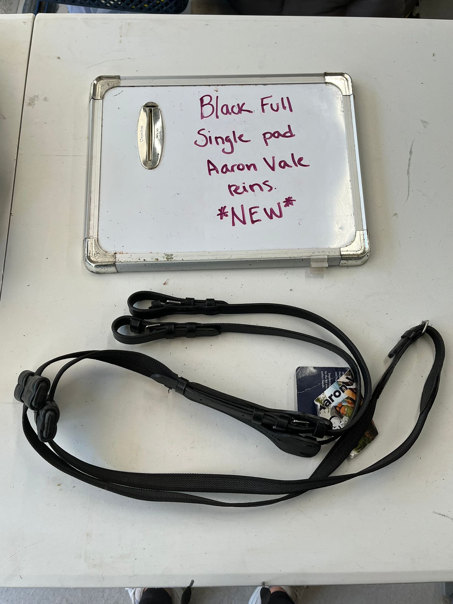 CLEARANCE Full SIze Aaron Vale Reins with 1 Hand Stop