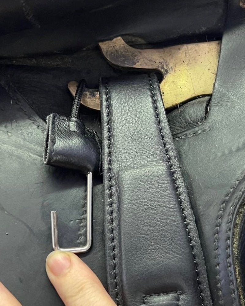 Stable Ride Stirrup Leathers with Security Stirrup Latch