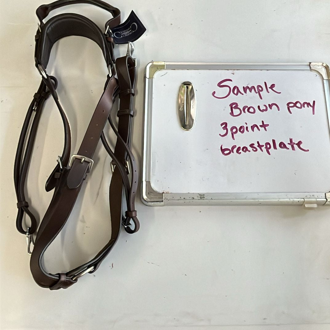 Pony Size 3 Point Breastplate